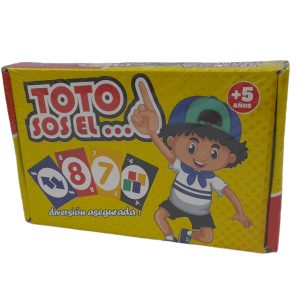 Juego de mesa "Toto sos el 1"
