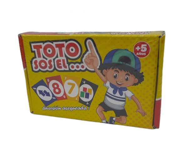 Juego de mesa "Toto sos el 1"