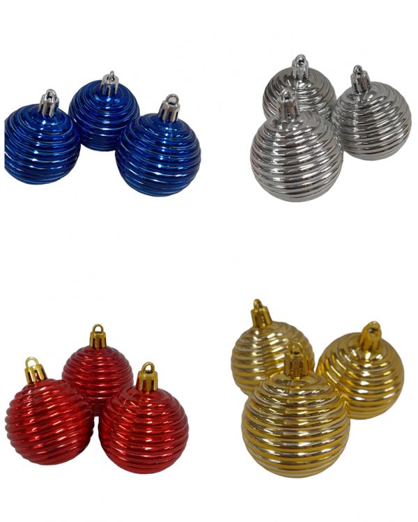 BOLAS NAVIDE?AS RAYADAS X3 ARTN25003L1A