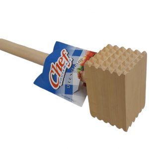 Bate bife de madera "Chef"