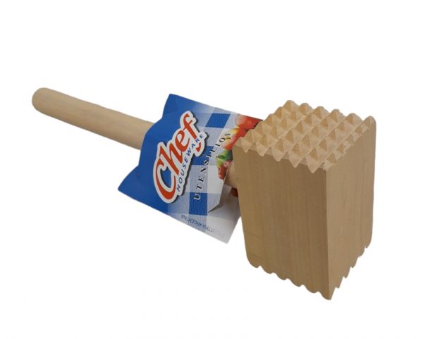 Bate bife de madera "Chef"