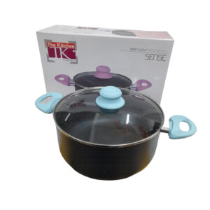 Cacerola de teflon t/vidrio 24cm "Sense"
