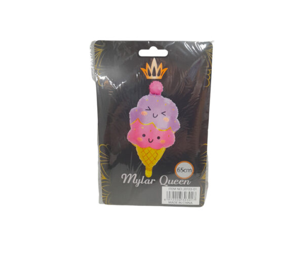 Globo mylar queen candy helado