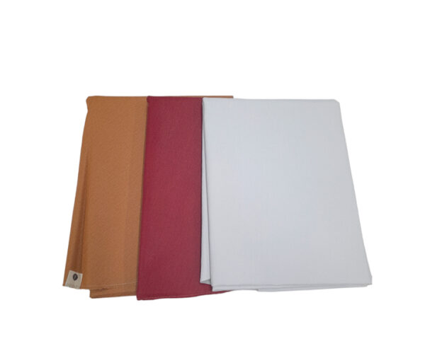 Mantel liso cuerina texturada redondo 140cm