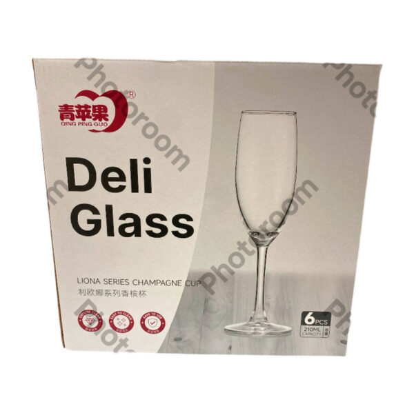 Copas de champagne x6 "DeliGlass"