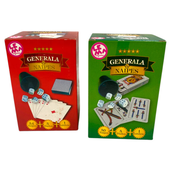 Generala c/naipes (poker y truco)