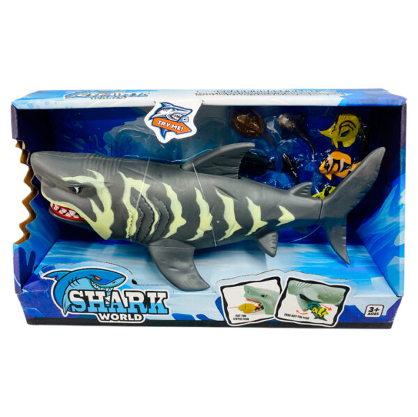 Tiburon traga peces c/luz y sonido