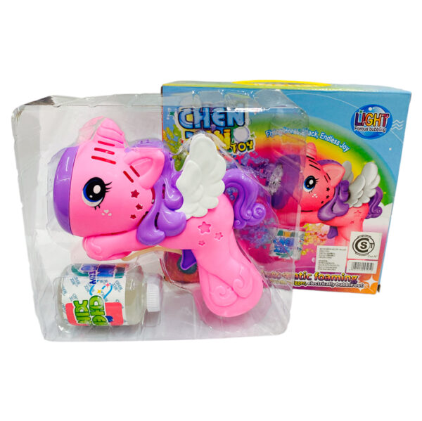 Burbujero unicornio a pila