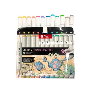 Marcadores artisticos doble punta "Filgo Alloy"