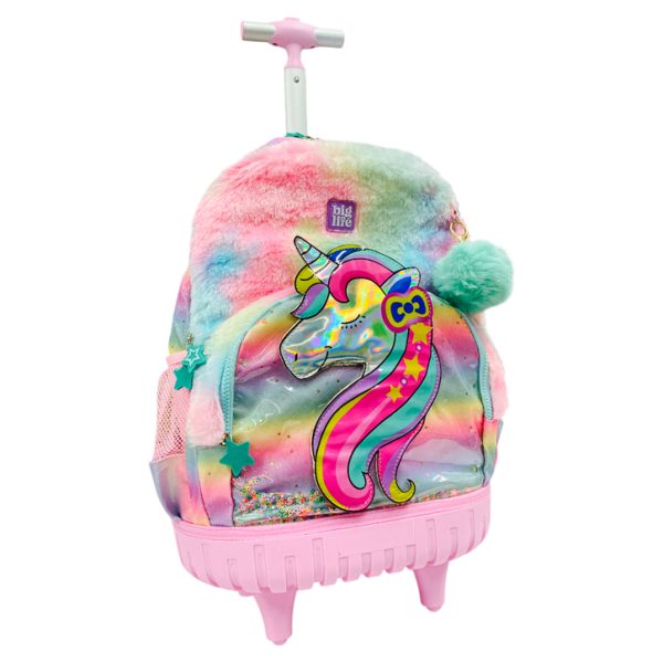 Mochila carrito liquid backpack unicornio