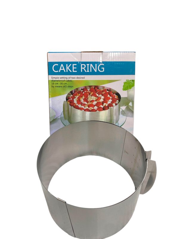 Molde extensible p/torta 16a30cm