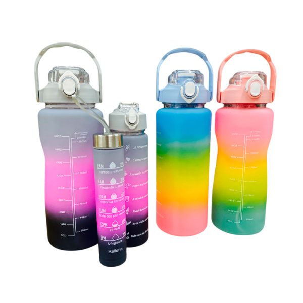 Set x3 botellas "Sport"