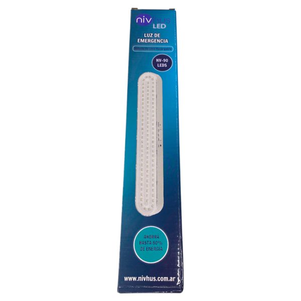 Lampara de emergencia "NIVHUS" 90leds