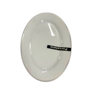 Fuente de porcelana oval 25cm