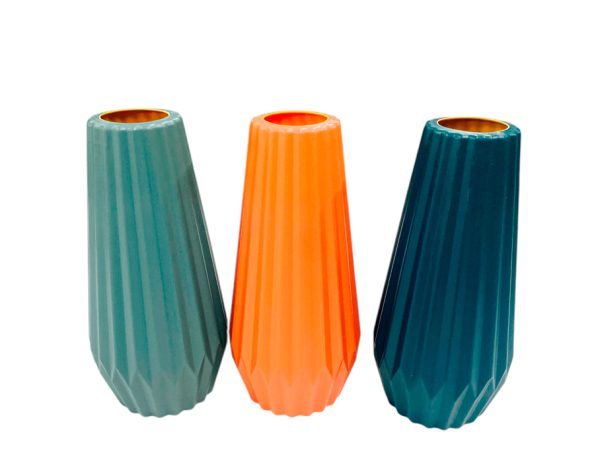 Florero plastico 21cm