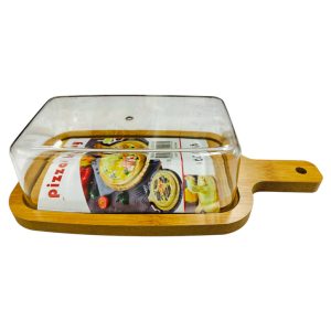 Tabla de bambu c/campana acrilica