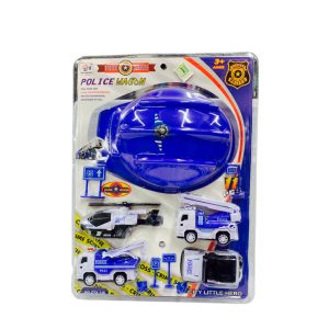Set de policia c/casco y acces.