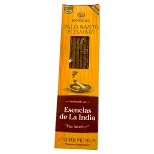 Sahumerios palo santo buena onda comb