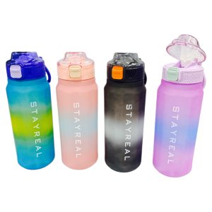 Botella Plastica Tornasolada 850ML