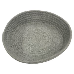 Canasta Rustica De Algod?n 26cm