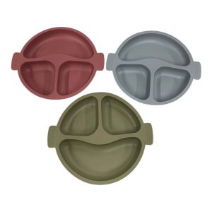 Plato Para Bebe De Silicona 4 Divisiones
