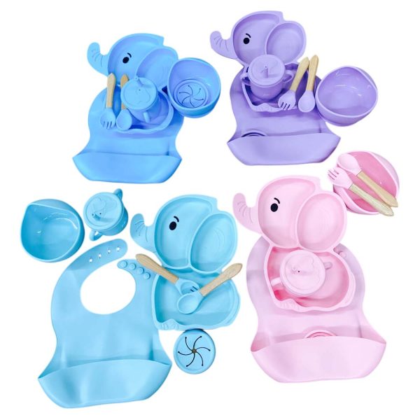 Set De Silicona Para Bebe 8PZAS
