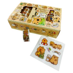 KIT DE STICKERS Y CINTA CAPI BARA