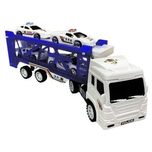Camion Policia Mosquito +4 Autitos