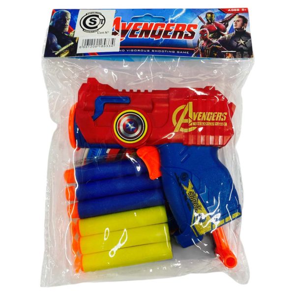 Pistola Avengers Lanza Dardos