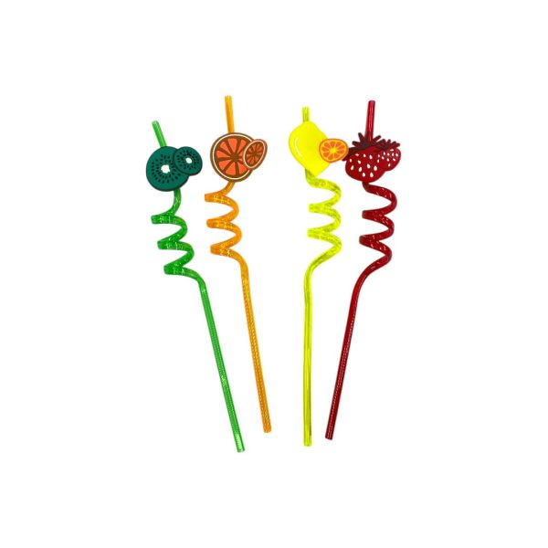 Sorbetes Acrilicos x4 c/ Frutitas