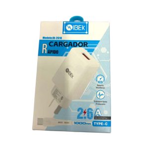 Cargador Tipo C IBEK 2.6