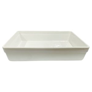 Fuente Ceramica ectangular 27cm