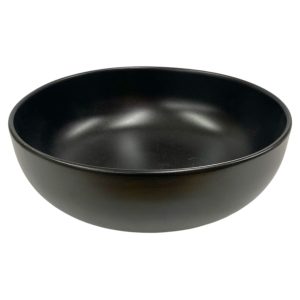 Ensaladera Ceramica Negro 23cm