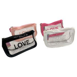 Portacosmetico  PVC Love