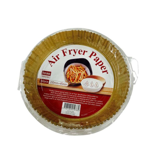 Papel p/ Air Fryer x50 25cm