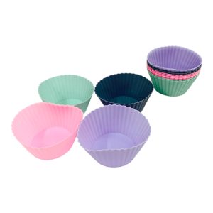 Molde p/muffins x12 silicona