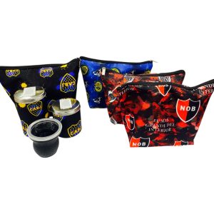 Set De Latas +Mate Bolsita De Futbol