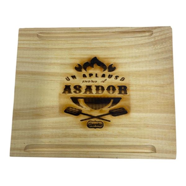 Tabla de Asado con Frases