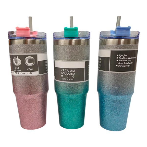 Vaso termico t/stanley glitter 900ml