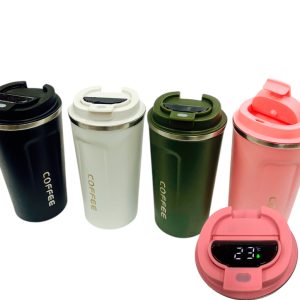 Vaso termico 500ml c/reloj de temperatura