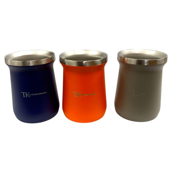 Mate doble capa de acero 300cc