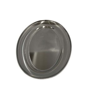 Bandeja De Acero Oval 31cm