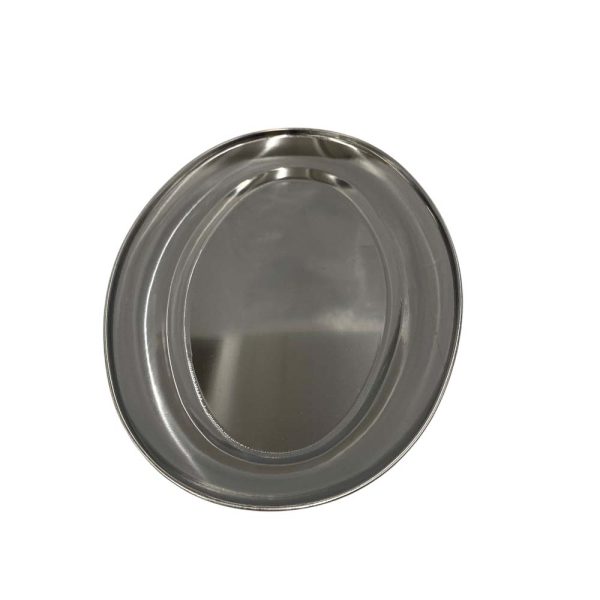 Bandeja De Acero Oval 31cm