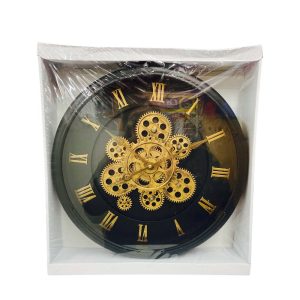 Reloj De Pared c/ Mov Engranajes 40cm