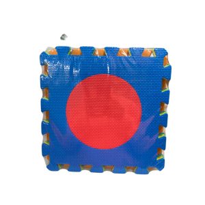 Piso de goma eva encastrable 30x30 9 pzas