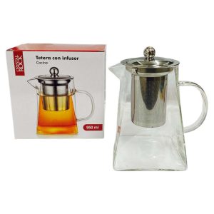Tetera De Vidrio c/ Infusor 950ML