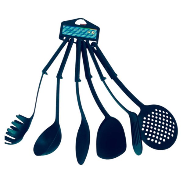 Set x6 Utensilios De Teflon