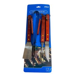 Set p/el asador x4 pzas