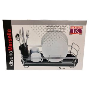 Secaplatos cromado "Marsella" p/10 platos