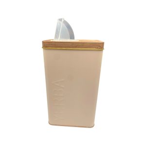 Lata p/yerba 500gr c/pico vertedor